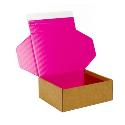 Pantone 색깔 우송자 화물 박스 광택 매트 박판에 의하여 착색되는 우송자 상자