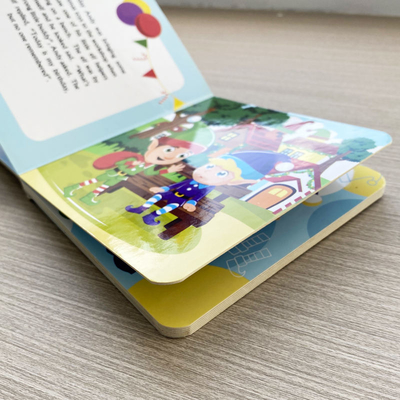 FSC Pantone 색깔 아이 책 인쇄 아이들 두꺼운 서류상 책 인쇄