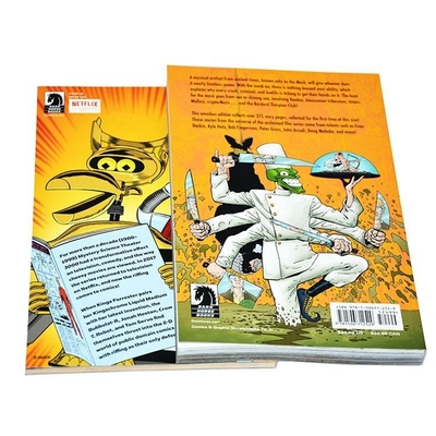 완벽한 경계 풀 컬러 책 인쇄를 인쇄하는 주문을 받아서 만들어진 크기 Softcover 책